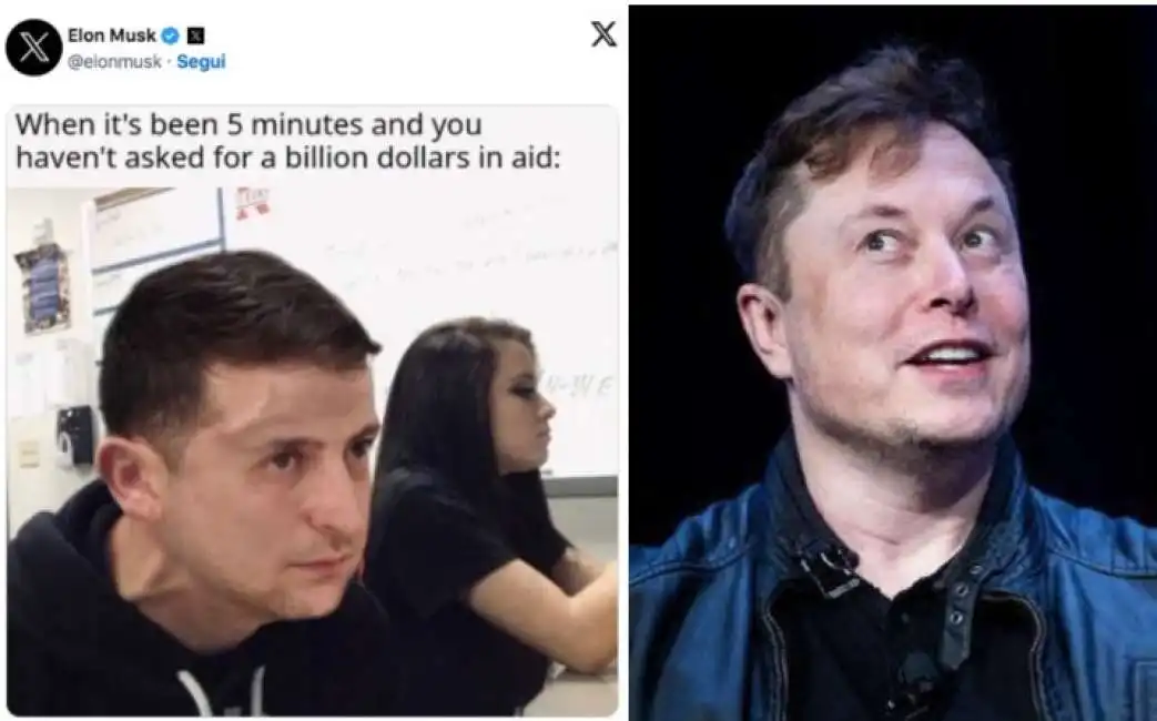 elon musk volodymyr zelensky