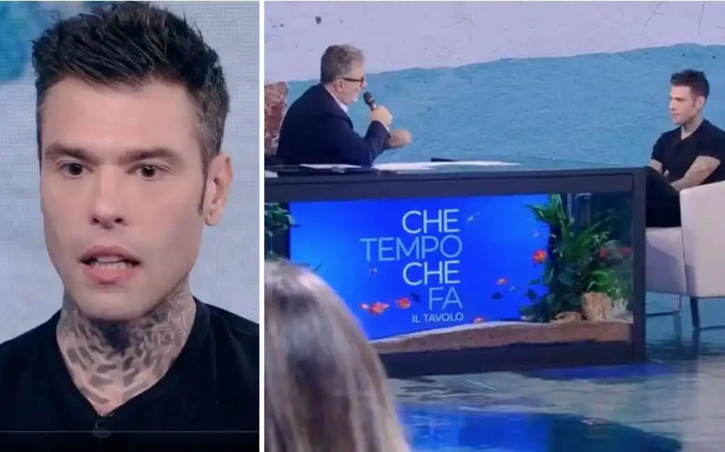 fedez che tempo che fa