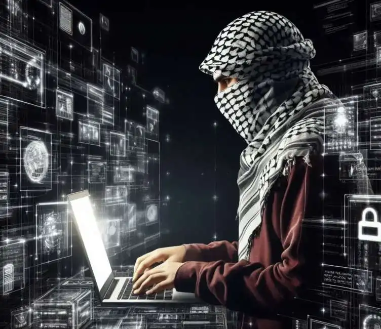 hacker hamas palestinese 