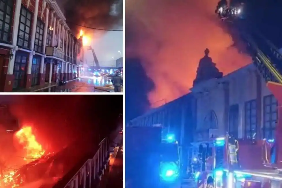 incendio alla discoteca teatre di murcia, in spagna - 10