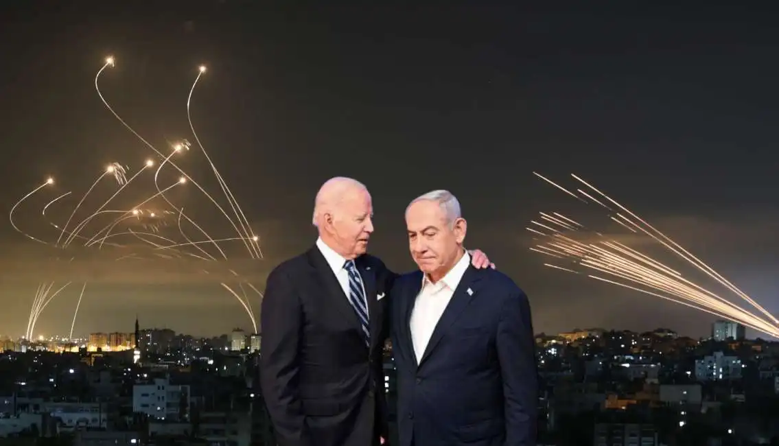 joe biden benjamin netanyahu israele striscia di gaza hamas