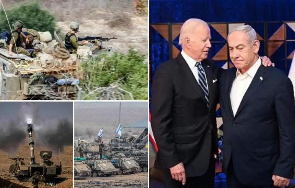 joe biden benjamin netanyahu israele usa gaza hamas