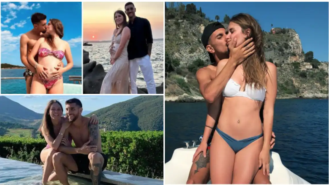 lorenzo pellegrini e la moglie