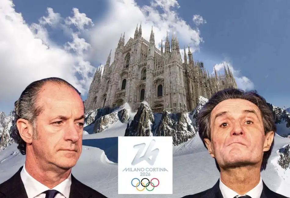 luca zaia attilio fontana olimpiadi invernali milano cortina 