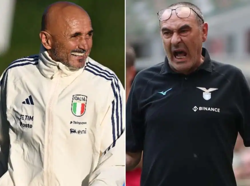 luciano spalletti maurizio sarri