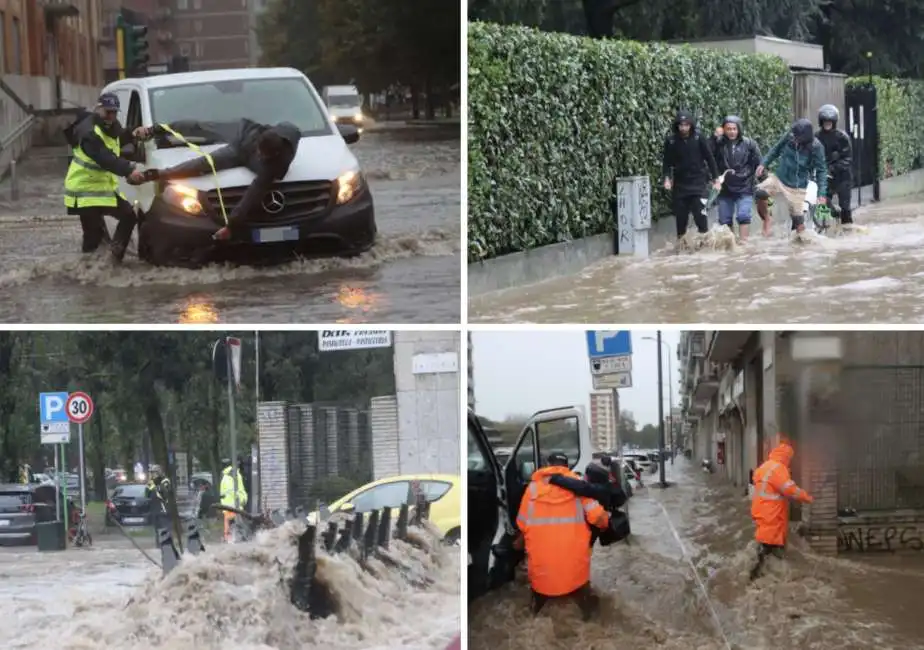 maltempo milano seveso alluvione