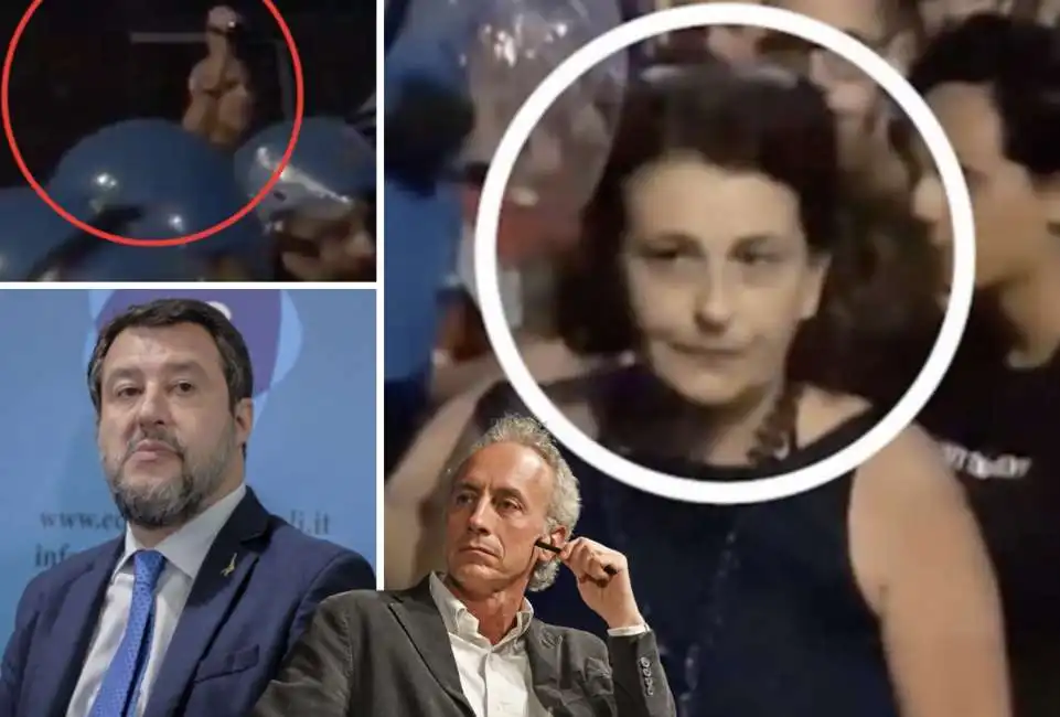 marco travaglio iolanda apostolico matteo salvini 