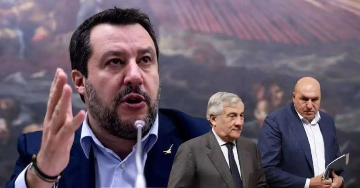 matteo salvini guido crosetto antonio tajani