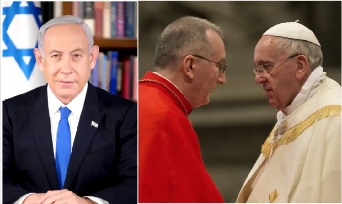 netanyahu papa francesco parolin