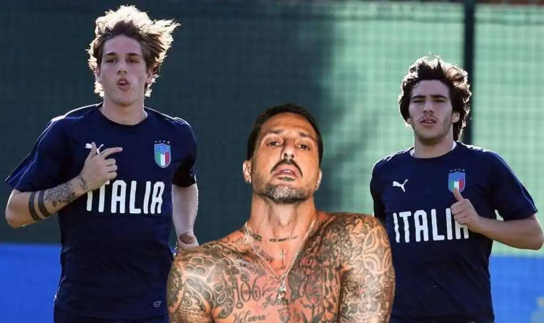 nicolo zaniolo sandro tonali fabrizio corona