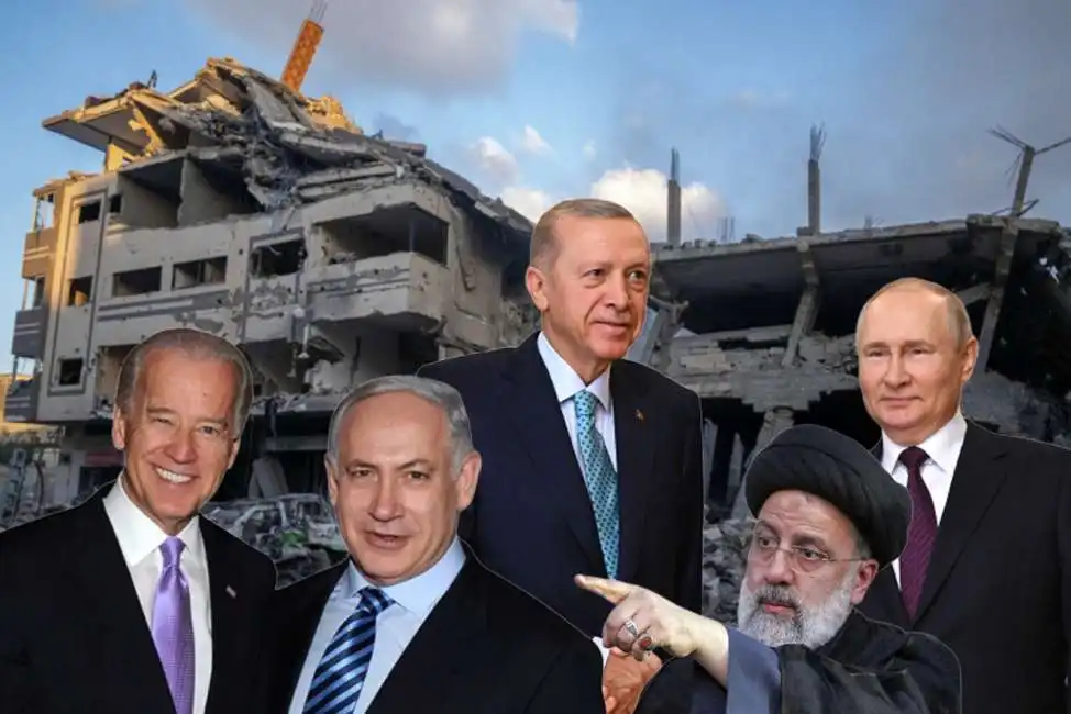 raisi joe biden erdogan netanyahu gaza putin