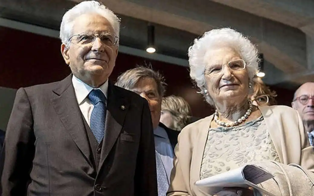 sergio mattarella liliana segre