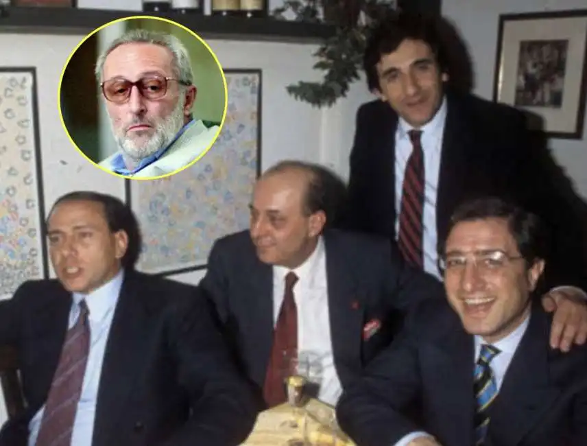 silvio berlusconi - alfredo messina - urbano cairo - marcello dell utri - vittorio mangano