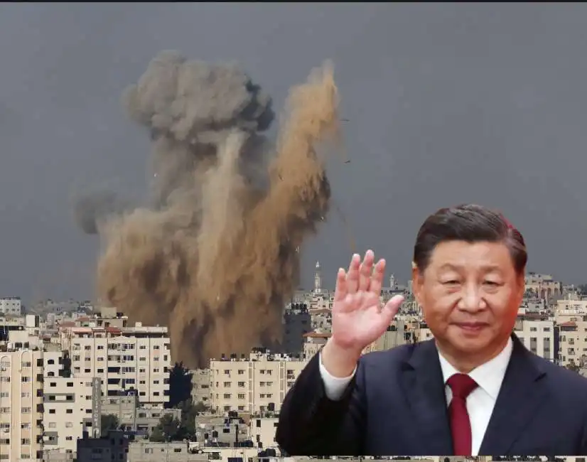 xi jinping gaza striscia israele 