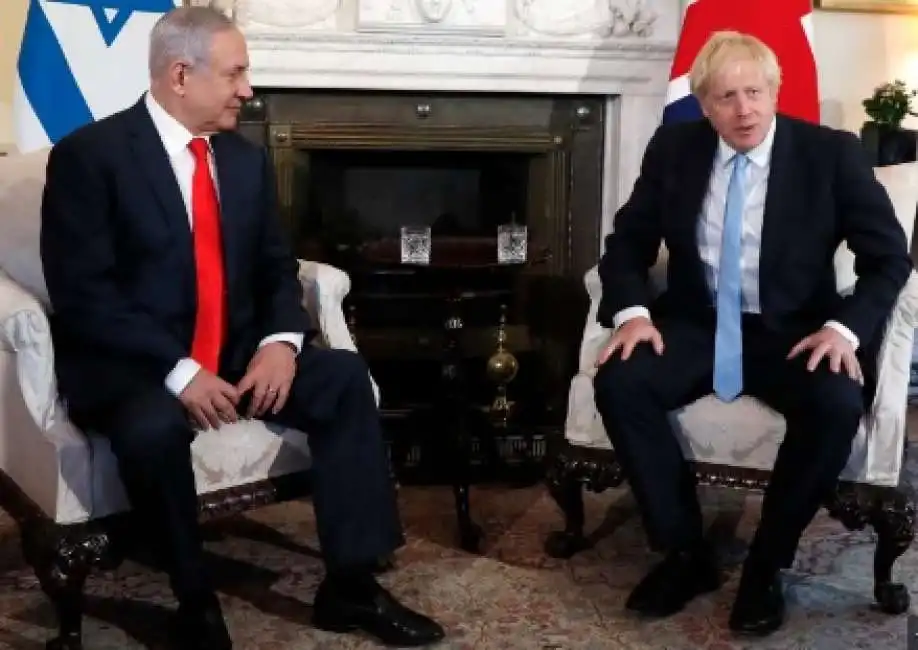 boris johnson benjamin netanyahu