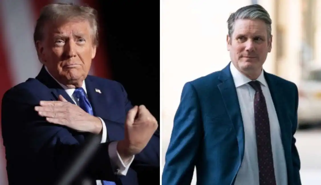 donald trump keir starmer