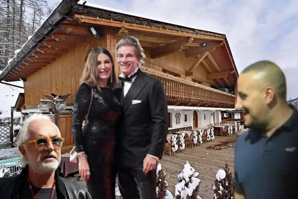 flavio briatore dmitri kunz daniela santanche samuele calamucci 