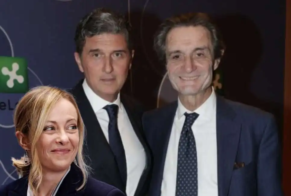 giorgia meloni attilio fontana enrico pazzali 