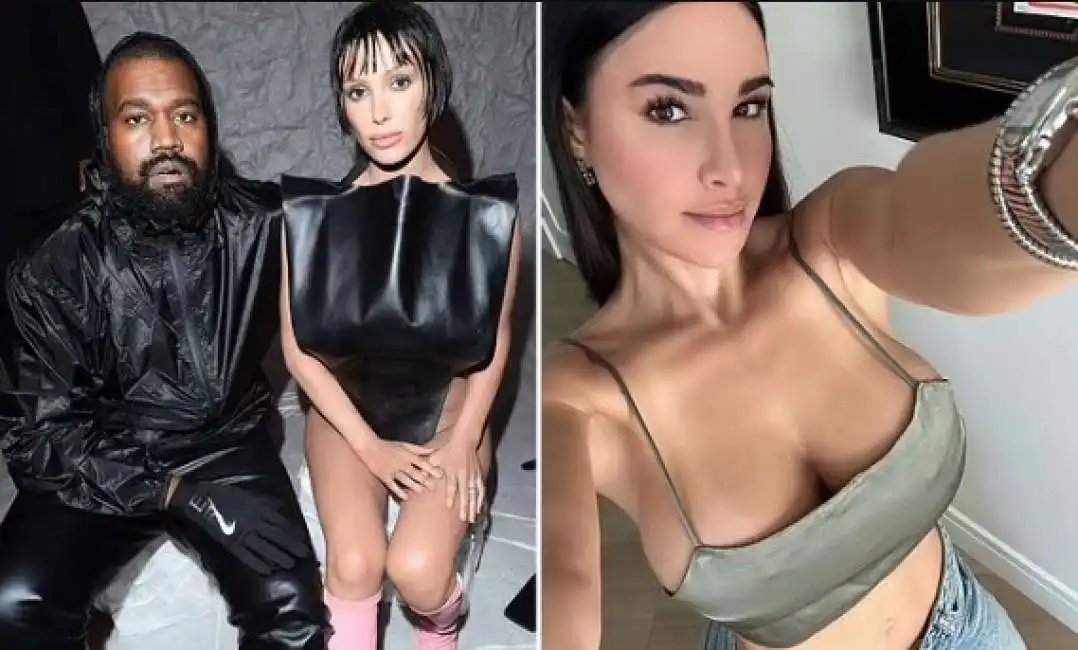 kanye west bianca censori lauren pisciotta 