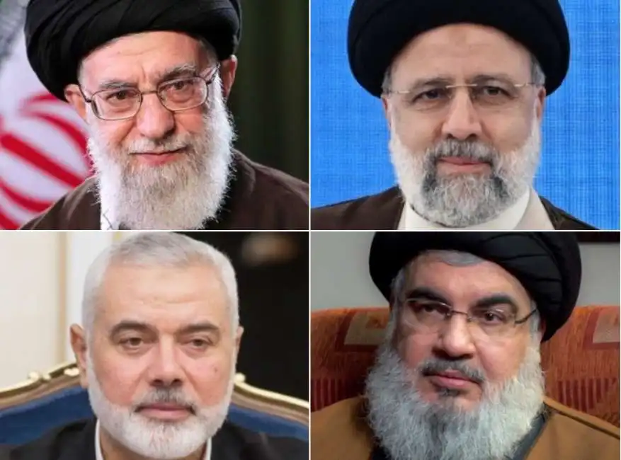 khamenei nasrallah haniyeh raisi