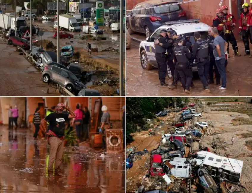 maltempo spagna alluvione valencia 