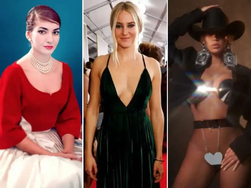 maria callas shailene woodley beyonce