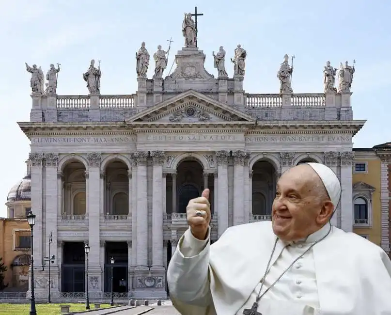 papa francesco san giovanni in laterano