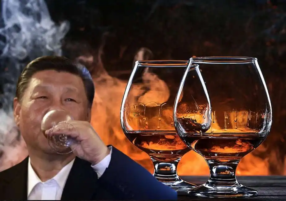 xi jinping brandy dazi commercio cina