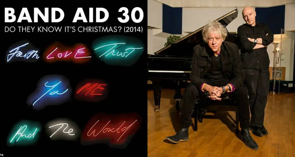 band aid 30 bob geldof