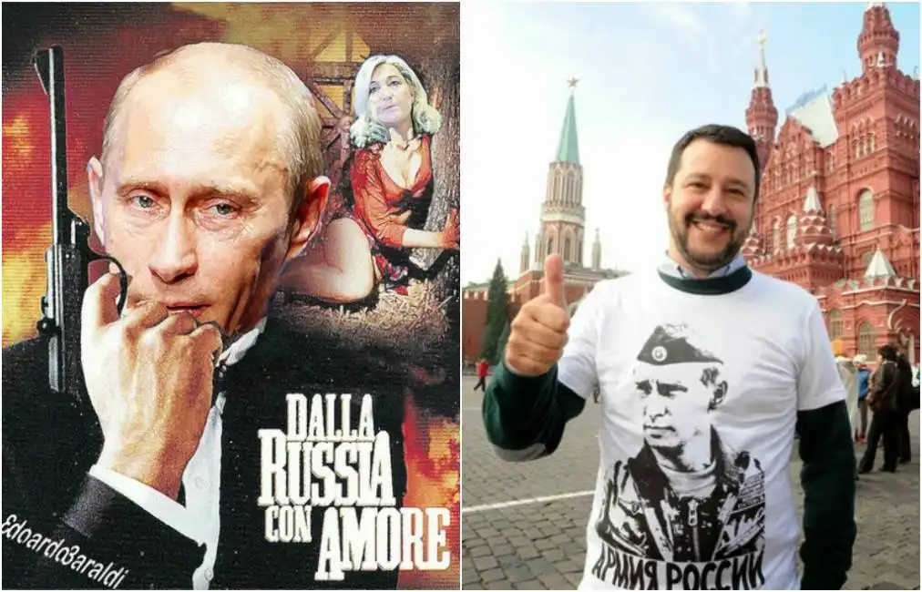 putin salvini le pen