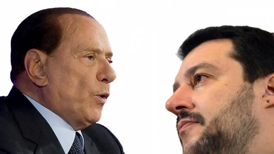 silvio berlusconi matteo salvini