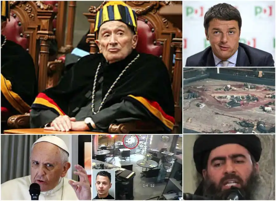 sartori renzi bergoglio baghdadi