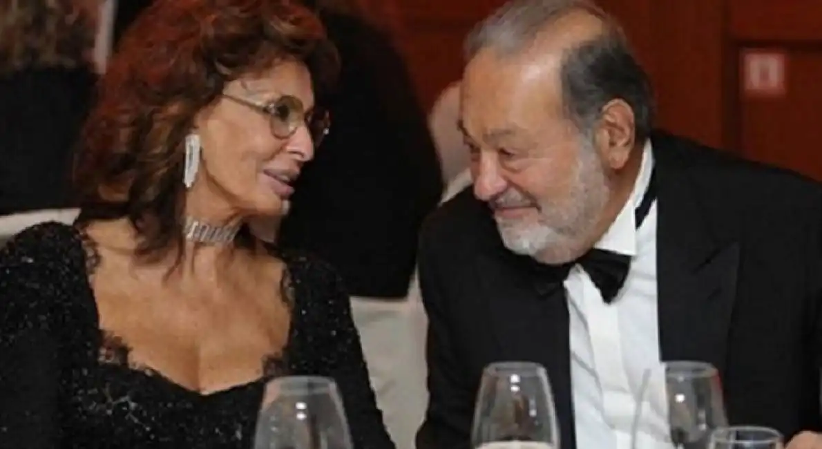 sophia loren carlos slim