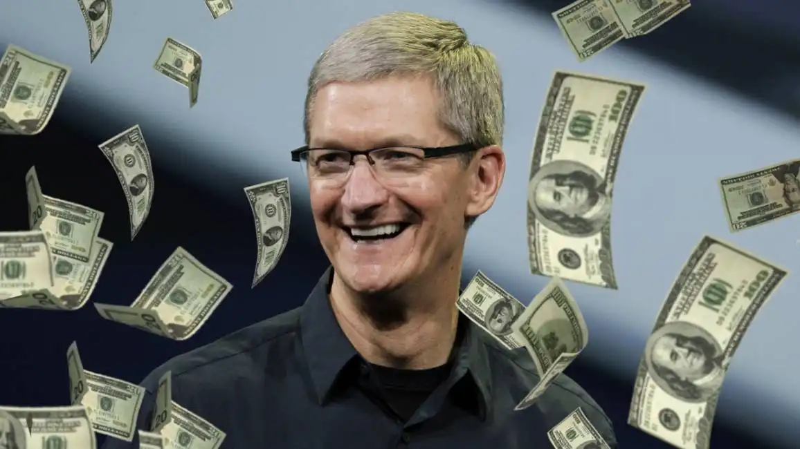 tim cook money soldi apple