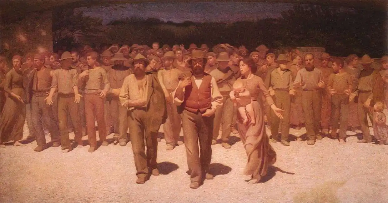 quarto stato pellizza da volpedo