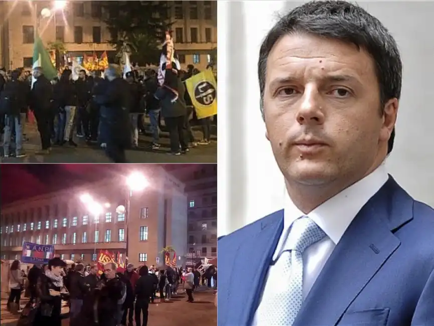 renzi anpi forza nuova