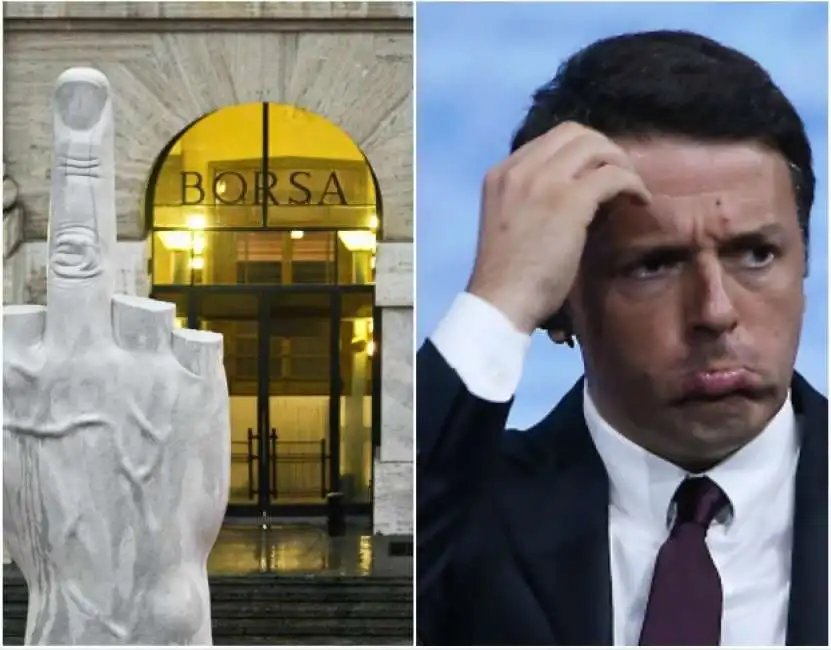 renzi borsa