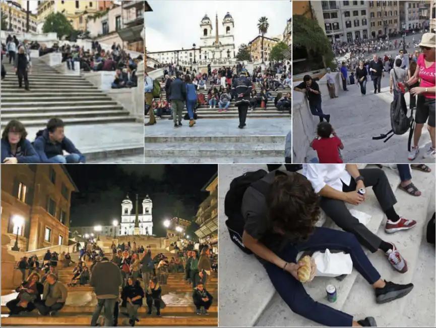 trinita' dei monti degrado