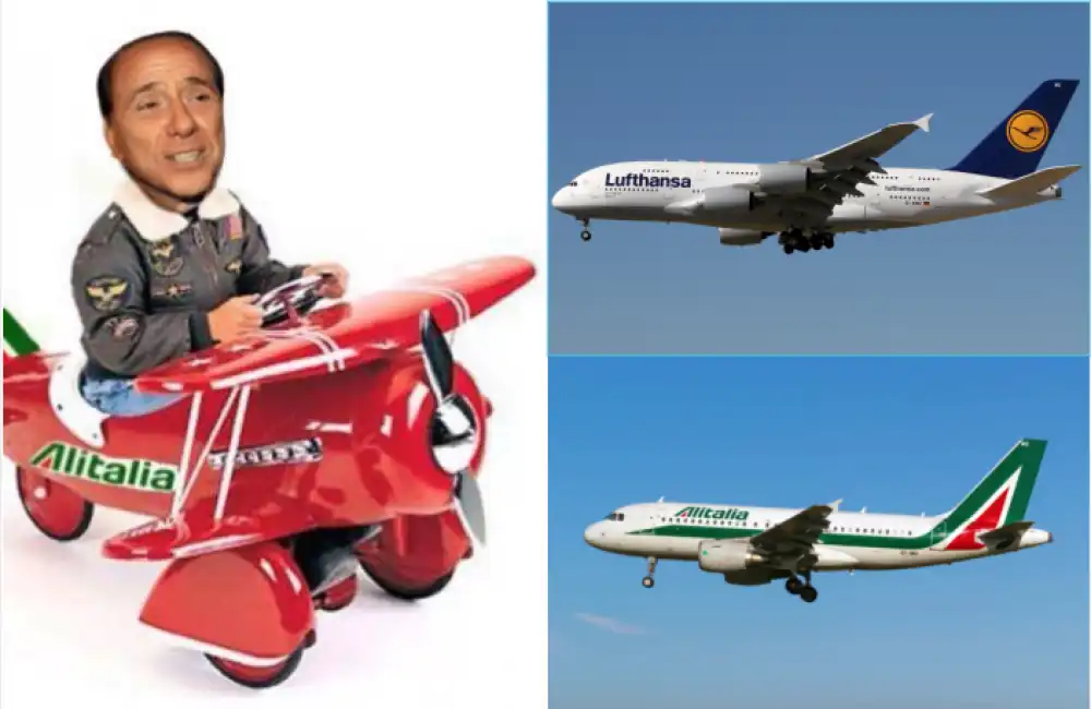 alitalia lufthansa