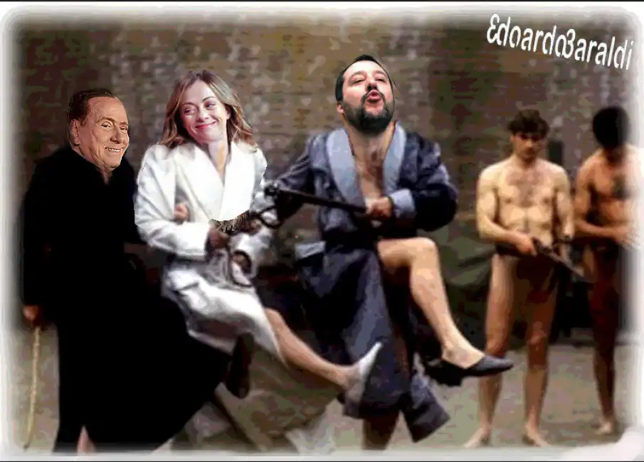 berlusconi meloni salvini