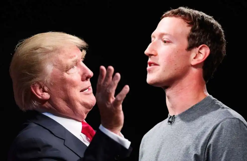 donald trump zuckerberg