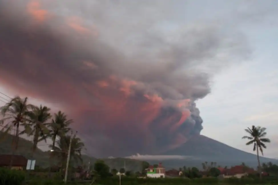 vulcano agung