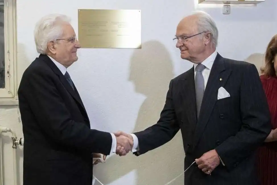 mattarella re di svezia