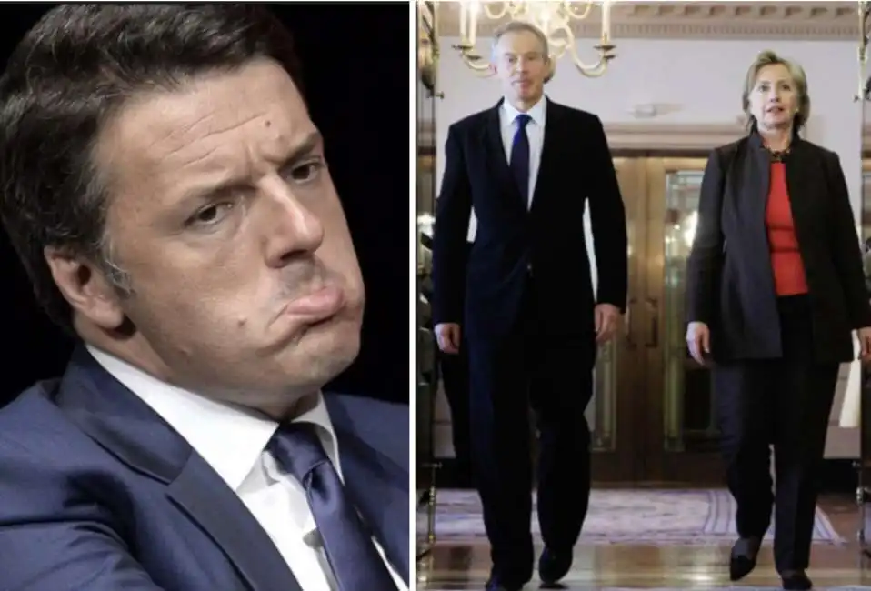 matteo renzi hillary clinton tony blair