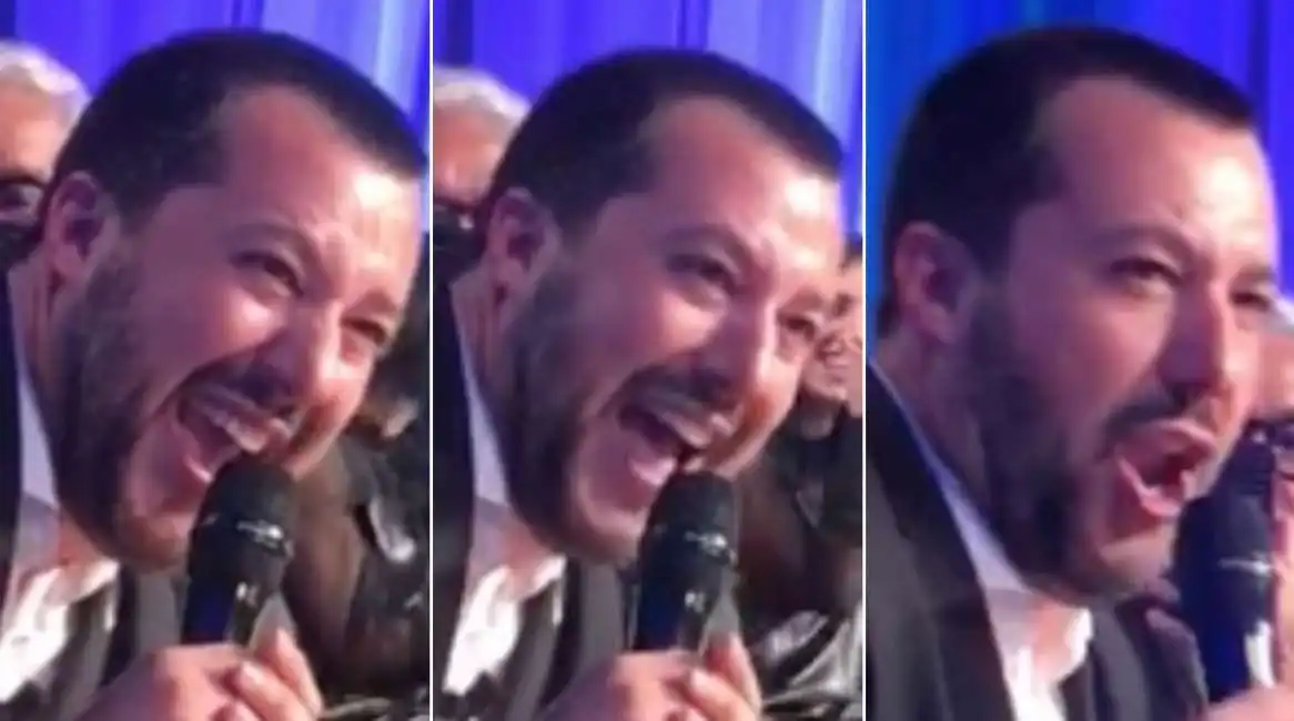 matteo salvini costanzo show 