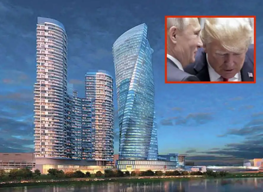 progetto trump tower mosca trump putin