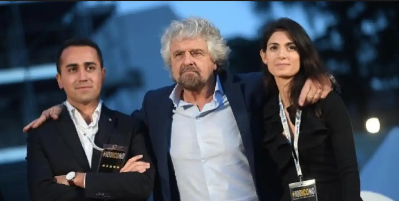 raggi di maio grillo