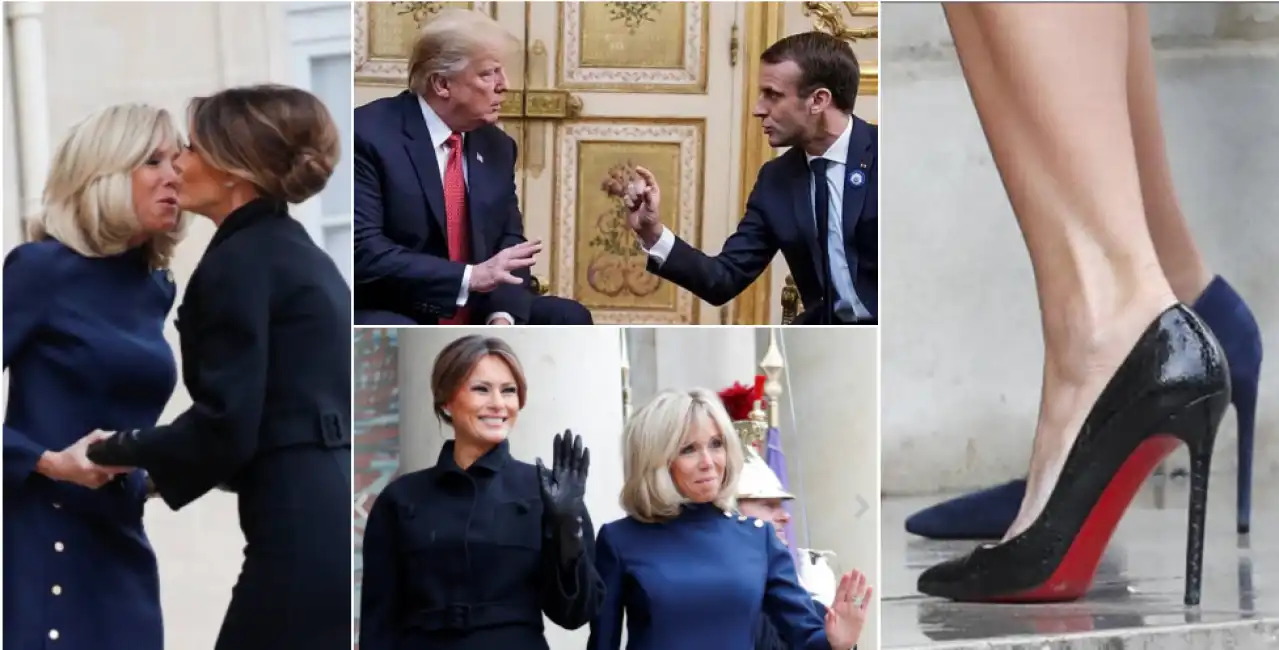 trump macron