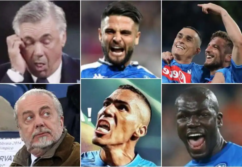 ancelotti de laurentiis napoli insigne allan