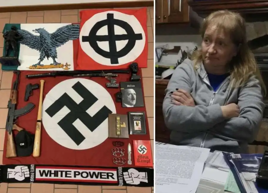 antonella pavin partito nazionalsocialista italiano dei lavoratori nazisti neonazi